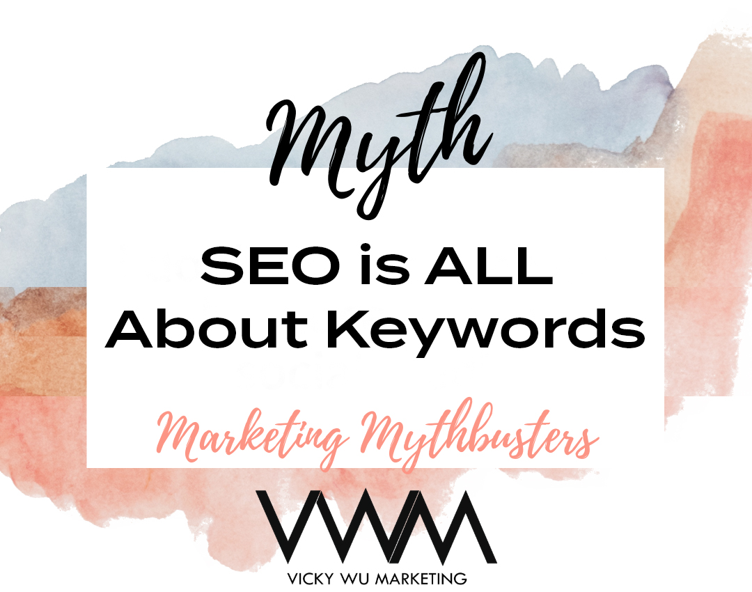 myth seo is all about keywords