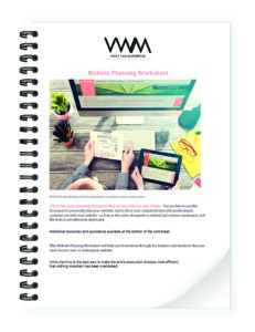 DIY Website 2 website planning worksheet