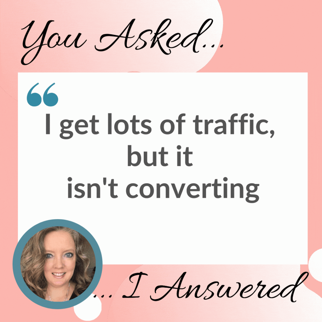 traffic not converting