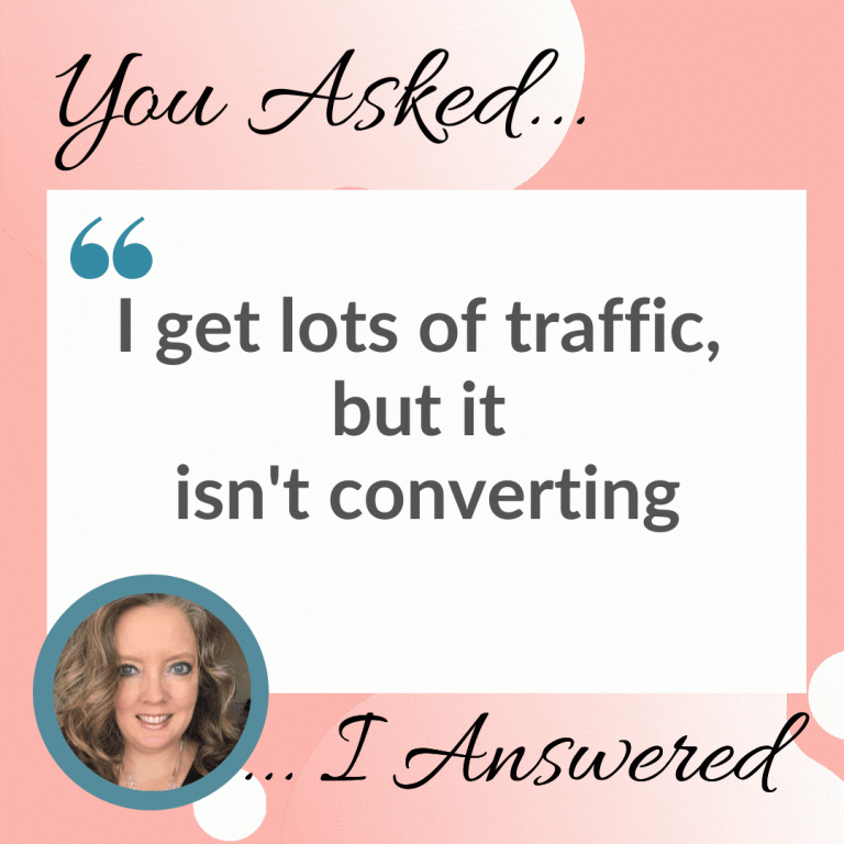 traffic not converting
