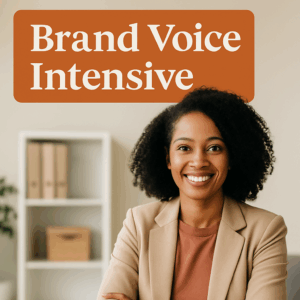 Brand Clarity Intensive: Half-Day 1:1 Session + Expert Messaging Buildout