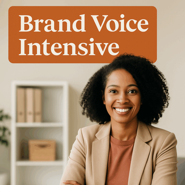 Brand Clarity Intensive: Half-Day 1:1 Session + Expert Messaging Buildout