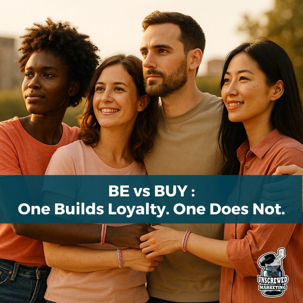 Be vs Buy: How and Why Identity-Driven Brands Build Unshakeable Loyalty 2 Be vs Buy one build loyalty one does not