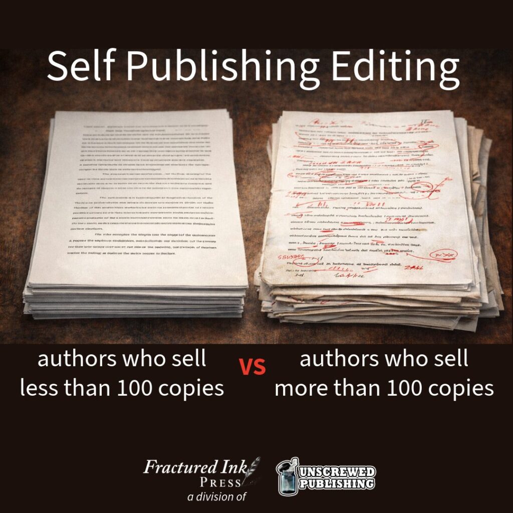 self publishing editing
