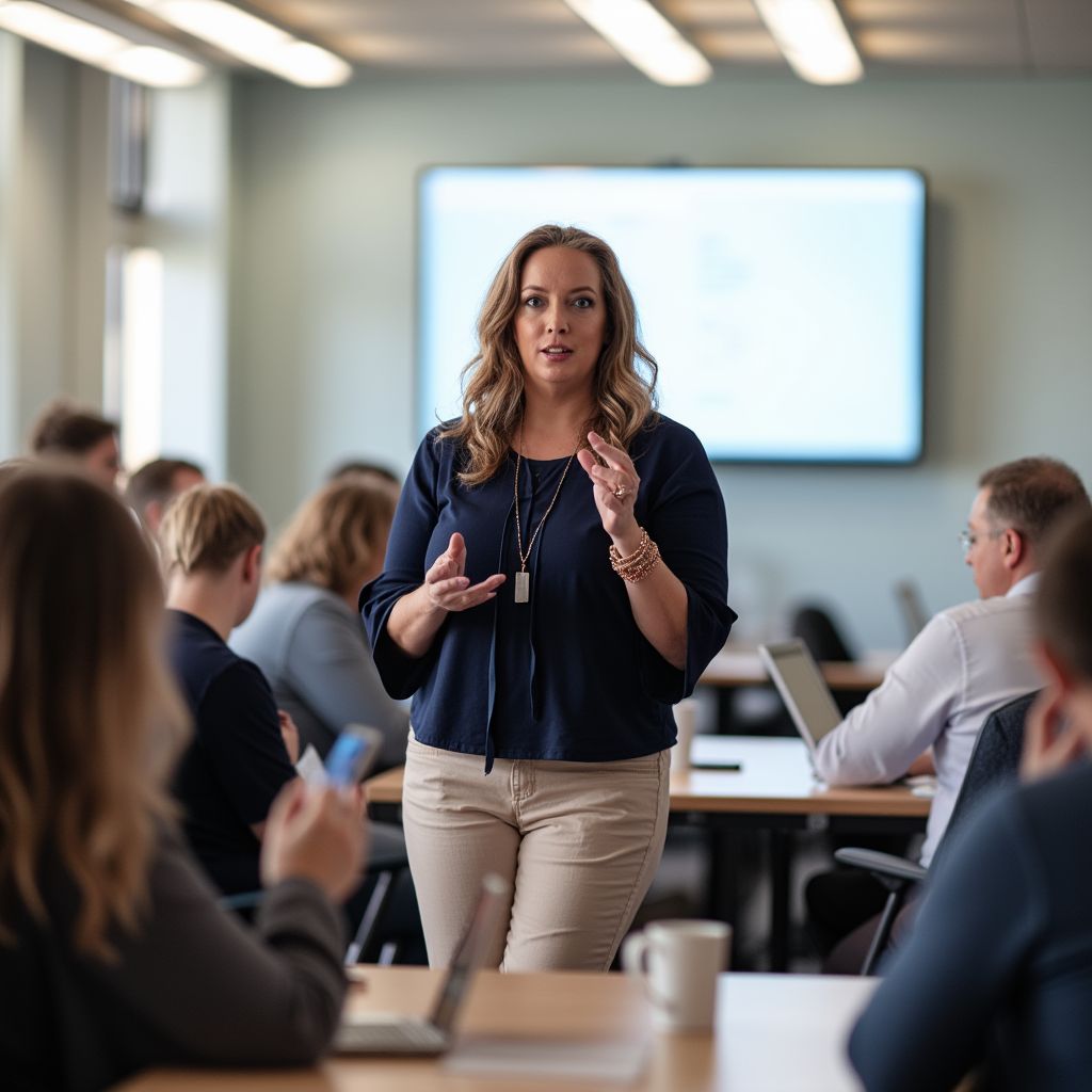 vicky wu speaking to entrepreneurs