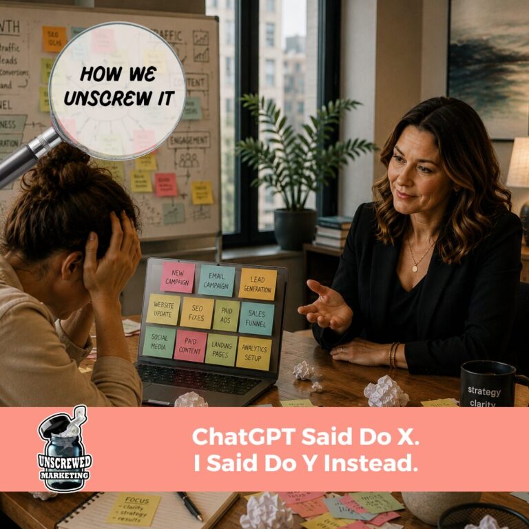 ChatGPT Told the entrepreneur to Add More Package I Told Her to Remove Friction Instead