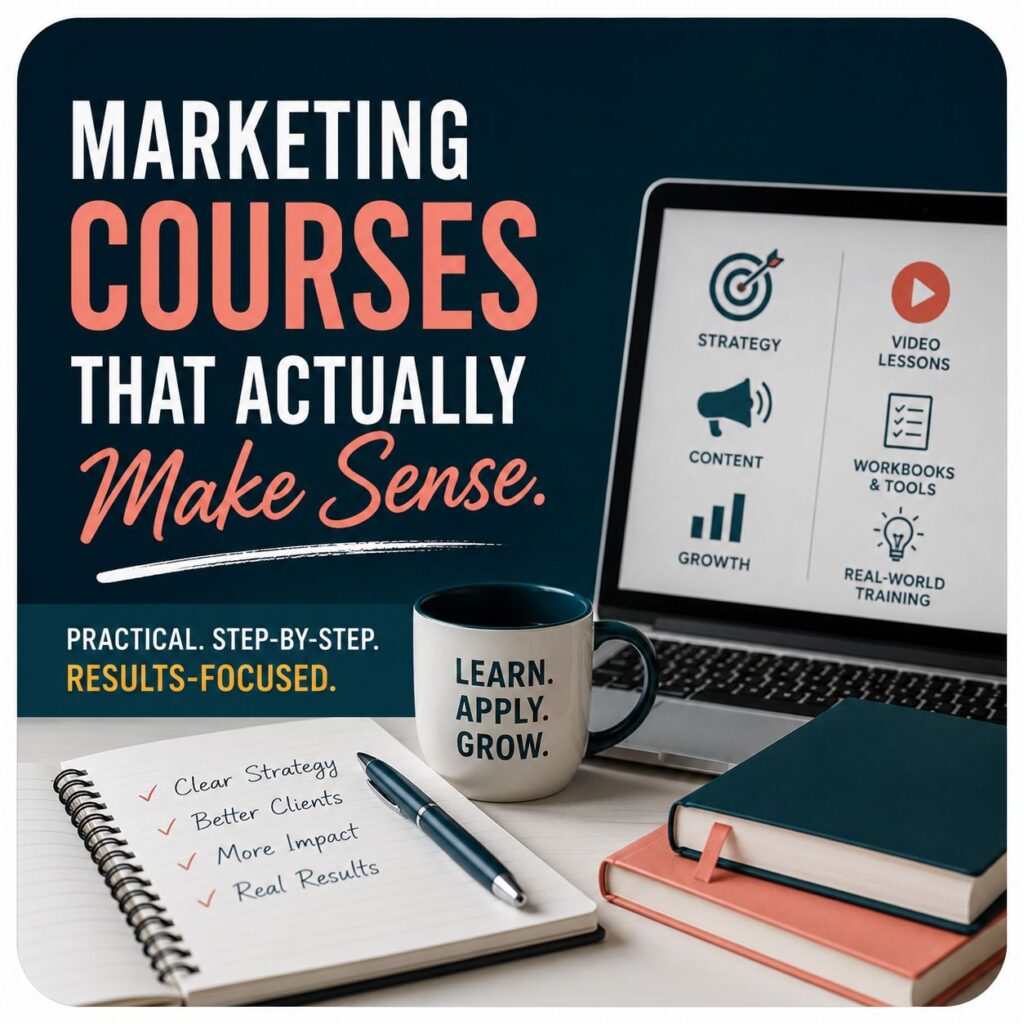 marketing courses that make sense