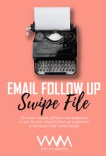 email follow up swipe file